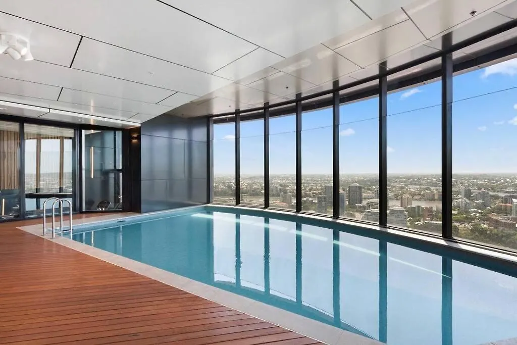 Lvl 59 Skytower Amazing Views Cbd Wifi Carpark By Stylish Stays Brisbane